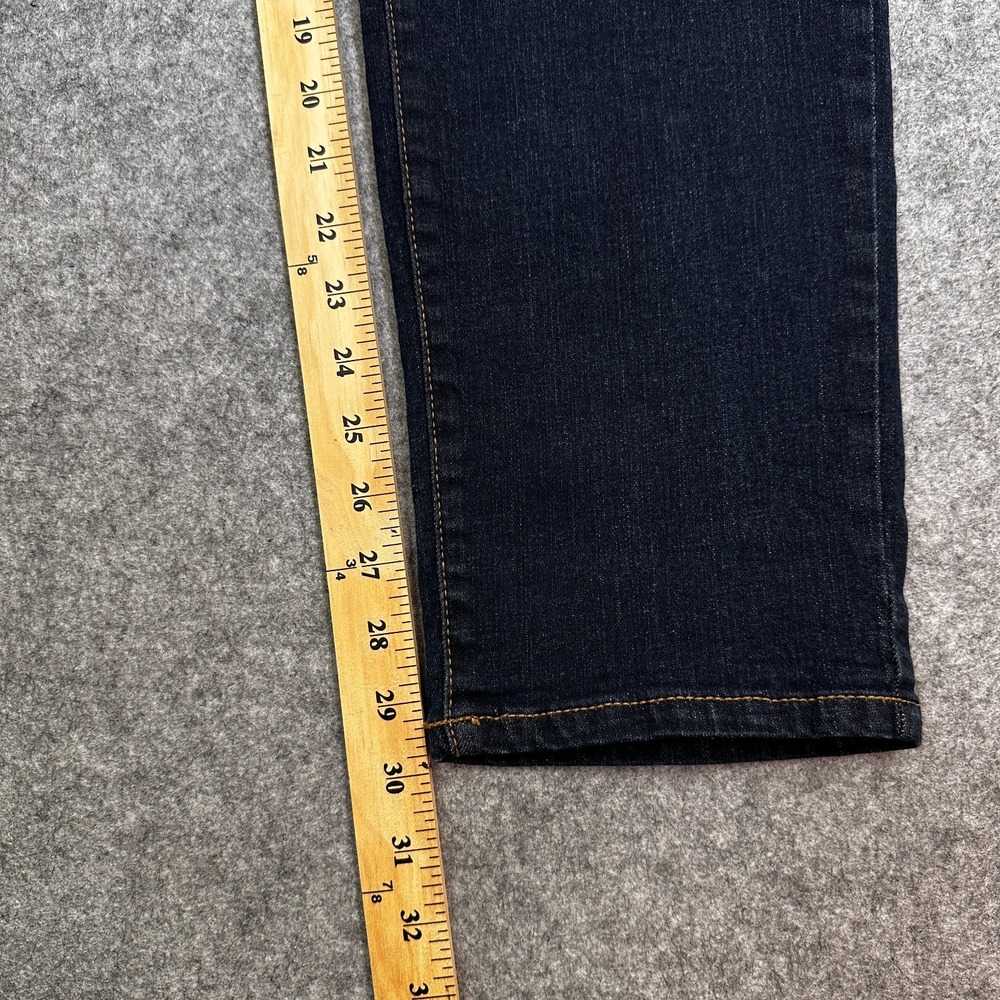 Old Navy Womens Original Straight Stretch Denim Jeans High Rise Blue Sz 16 Used - Picture 8 of 11